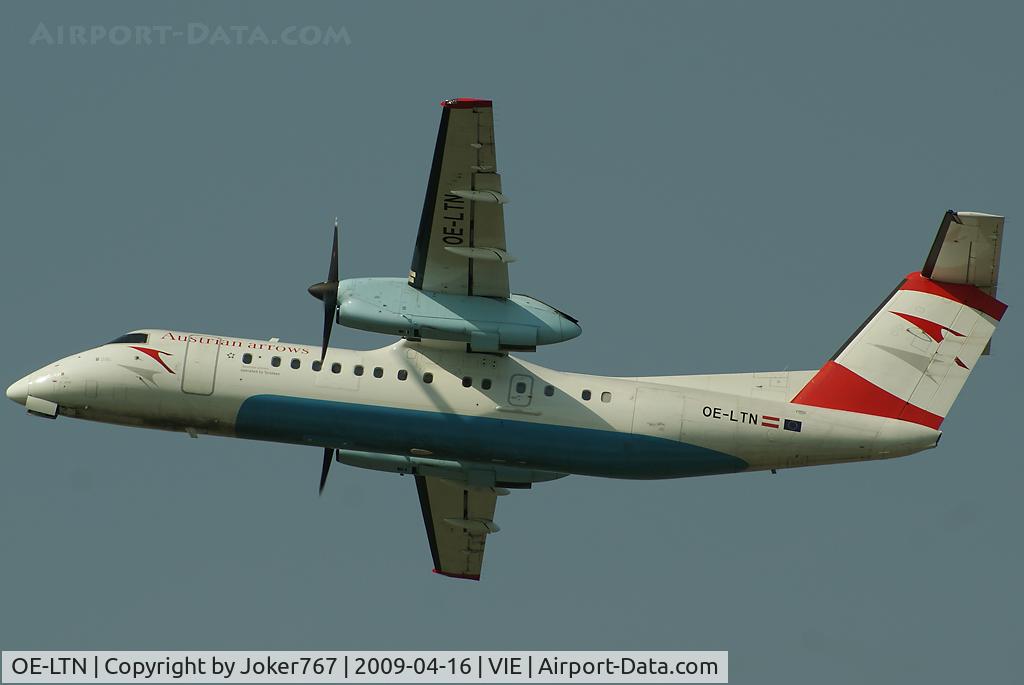OE-LTN, 1998 De Havilland Canada DHC-8-314Q Dash 8 C/N 531, Austrian arrows De Havilland Canada DHC-8-314Q