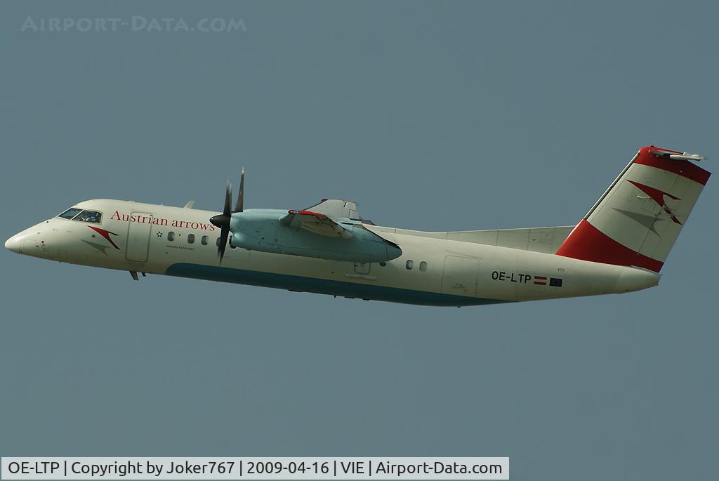 OE-LTP, 2000 De Havilland Canada DHC-8-314Q Dash 8 C/N 554, Austrian arrows De Havilland Canada DHC-8-314Q