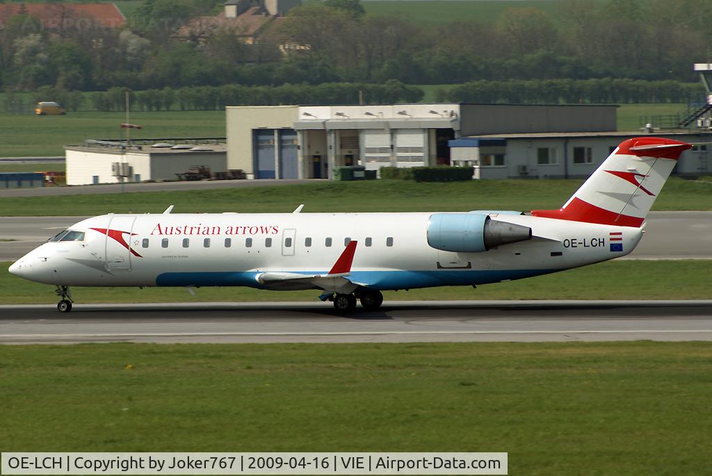 OE-LCH, 1996 Canadair CRJ-200LR (CL-600-2B19) C/N 7110, Austrian arrows Canadair Regional Jet CRJ200LR