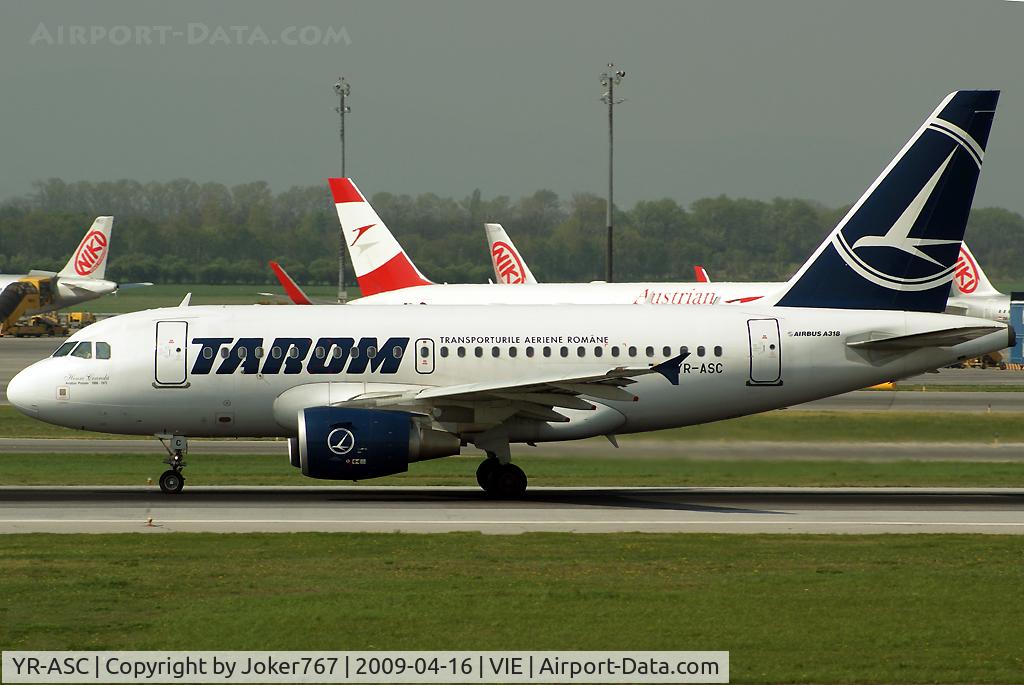 YR-ASC, 2007 Airbus A318-121 C/N 3220, Tarom Airbus A318-111