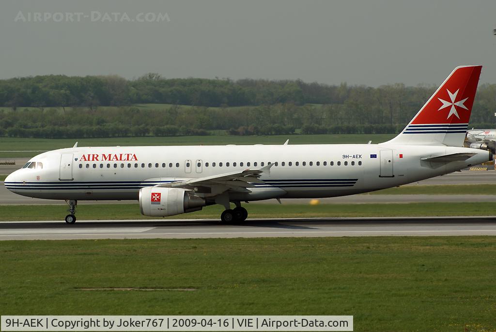 9H-AEK, 2004 Airbus A320-211 C/N 2291, Air Malta Airbus A320-214