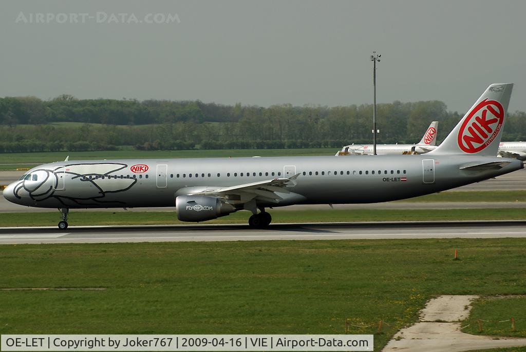 OE-LET, 2009 Airbus A321-211 C/N 3830, NIKI Airbus A321-231