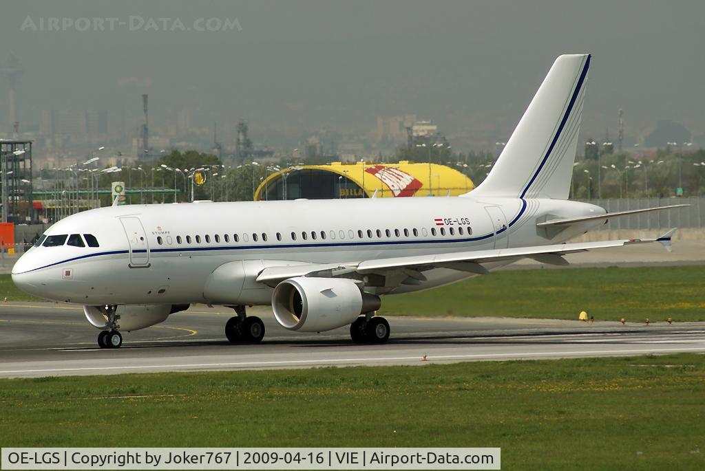 OE-LGS, 2007 Airbus A319-115C C/N 3046, Triple Alpha Airbus A319-115X (ACJ)