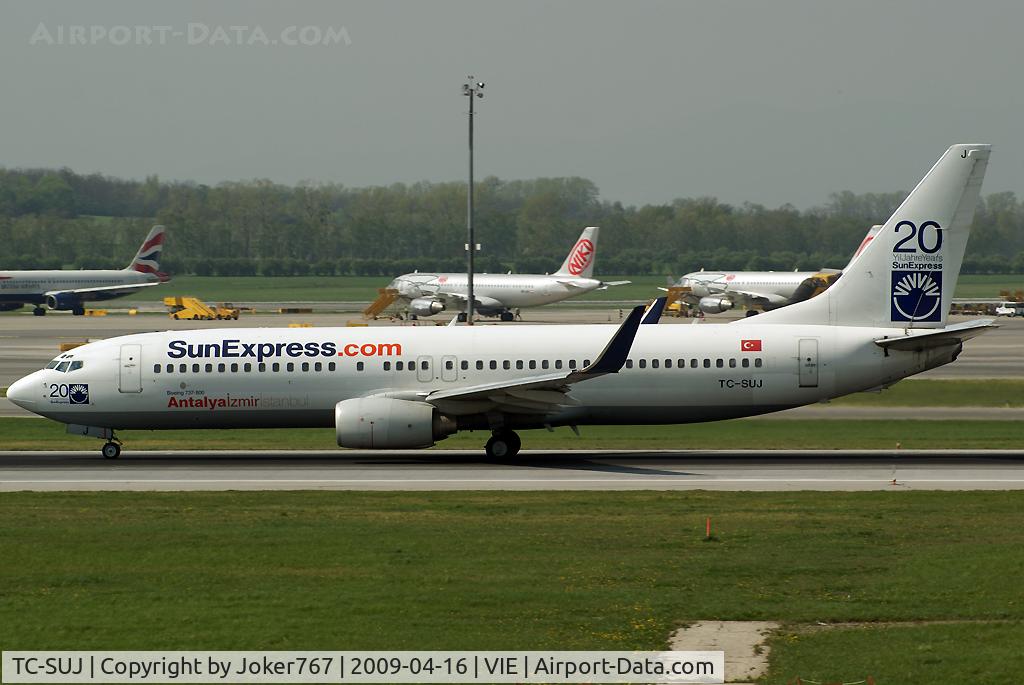 TC-SUJ, 2003 Boeing 737-8CX C/N 32368/1289, SunExpress Boeing 737-8CX(WL)
