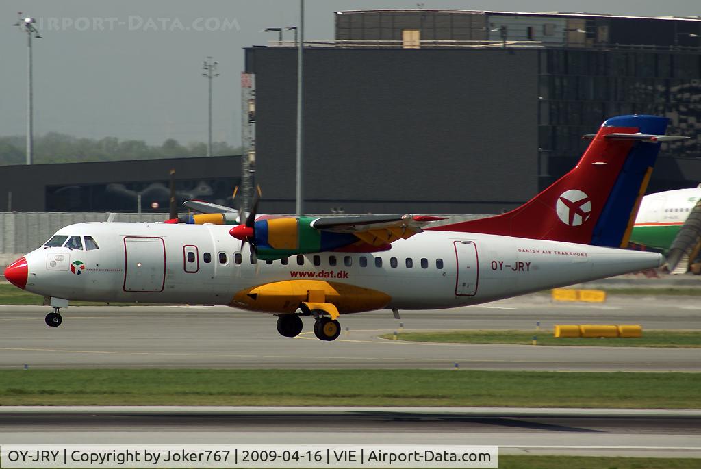 OY-JRY, 1987 ATR 42-320 C/N 063, Danish Air Transport Aerospatiale ATR-42