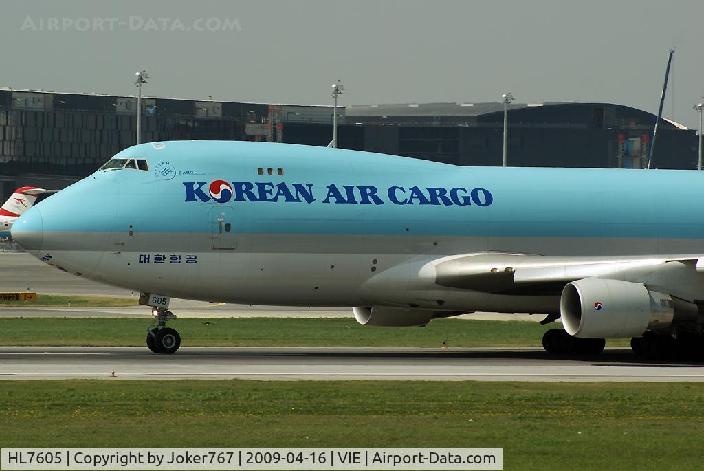 HL7605, 2006 Boeing 747-4B5ERF C/N 35526, Korean Air Cargo Boeing 747-4B5F
