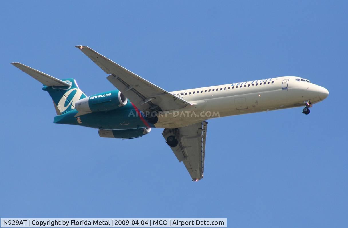 N929AT, 2000 Boeing 717-200 C/N 55075, Air Tran 717