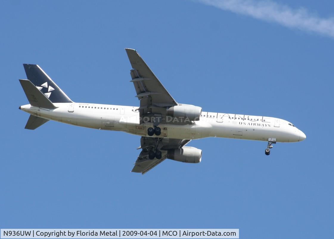 N936UW, 1994 Boeing 757-2B7 C/N 27244, US Airways Star Alliance 757