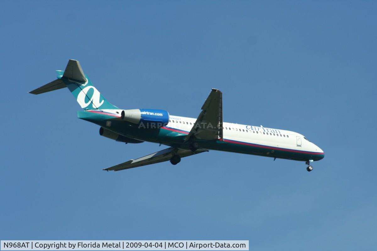 N968AT, 2001 Boeing 717-200 C/N 55029, Air Tran 717