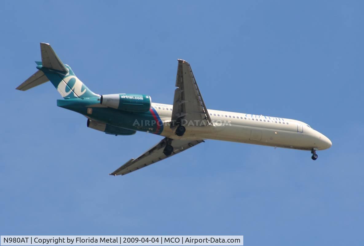 N980AT, 2002 Boeing 717-200 C/N 55039, Air Tran 717