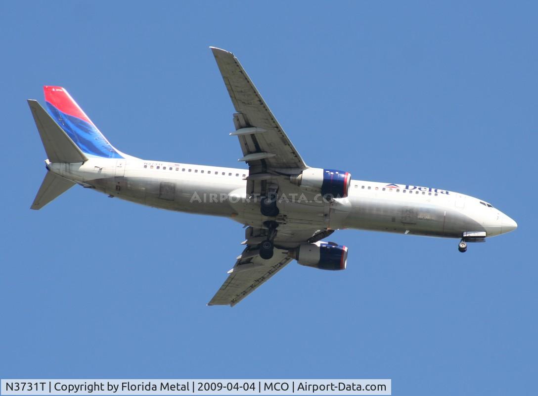 N3731T, 2000 Boeing 737-832 C/N 30775, Delta 737-800