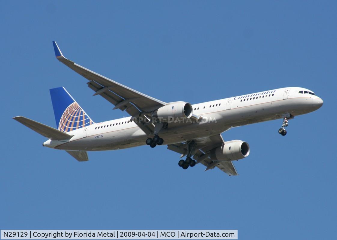 N29129, 1998 Boeing 757-224 C/N 28969, Continental 757-200
