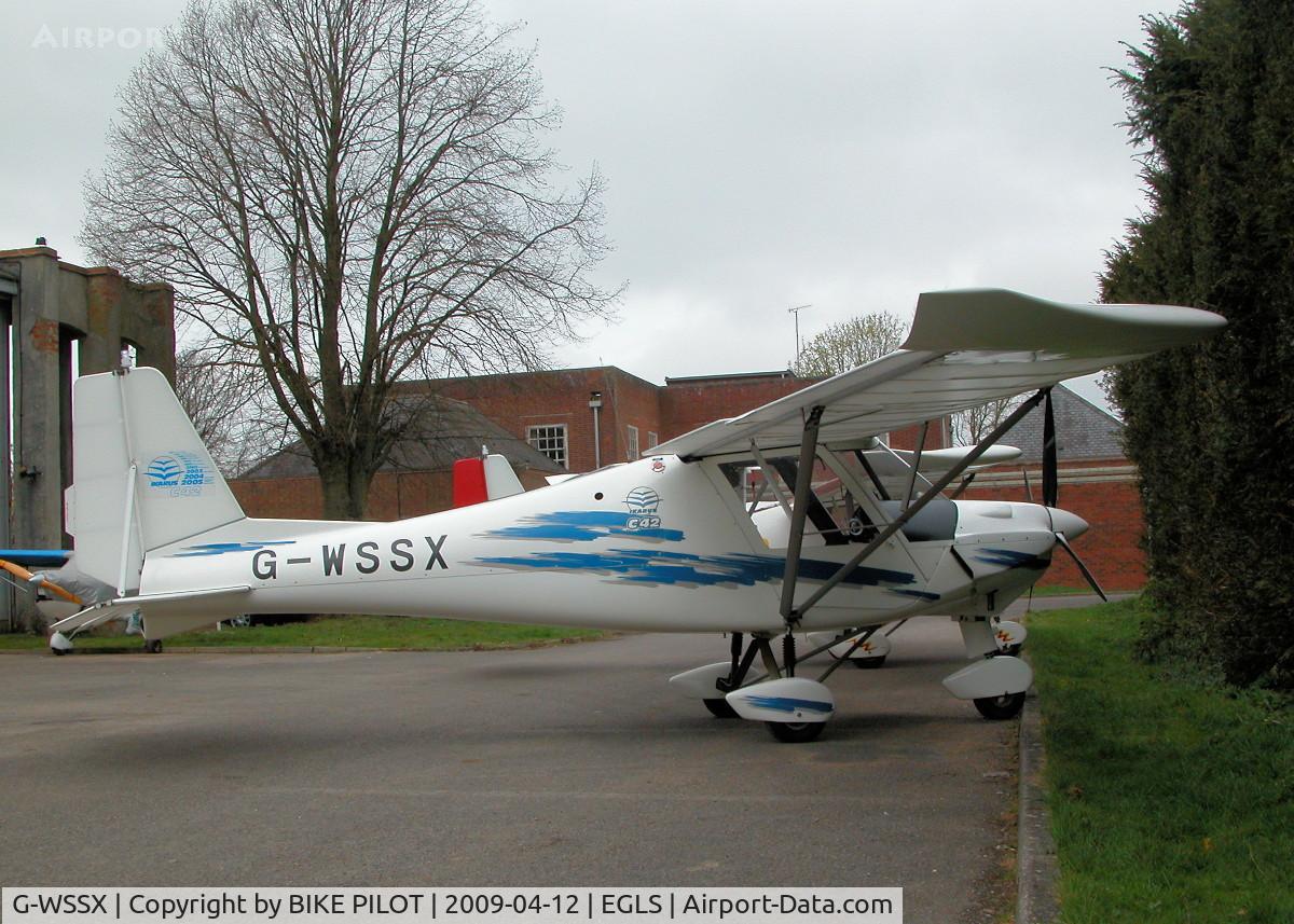 G-WSSX, 2006 Comco Ikarus C42 FB100 C/N 0608-6837, C42 TRAINER