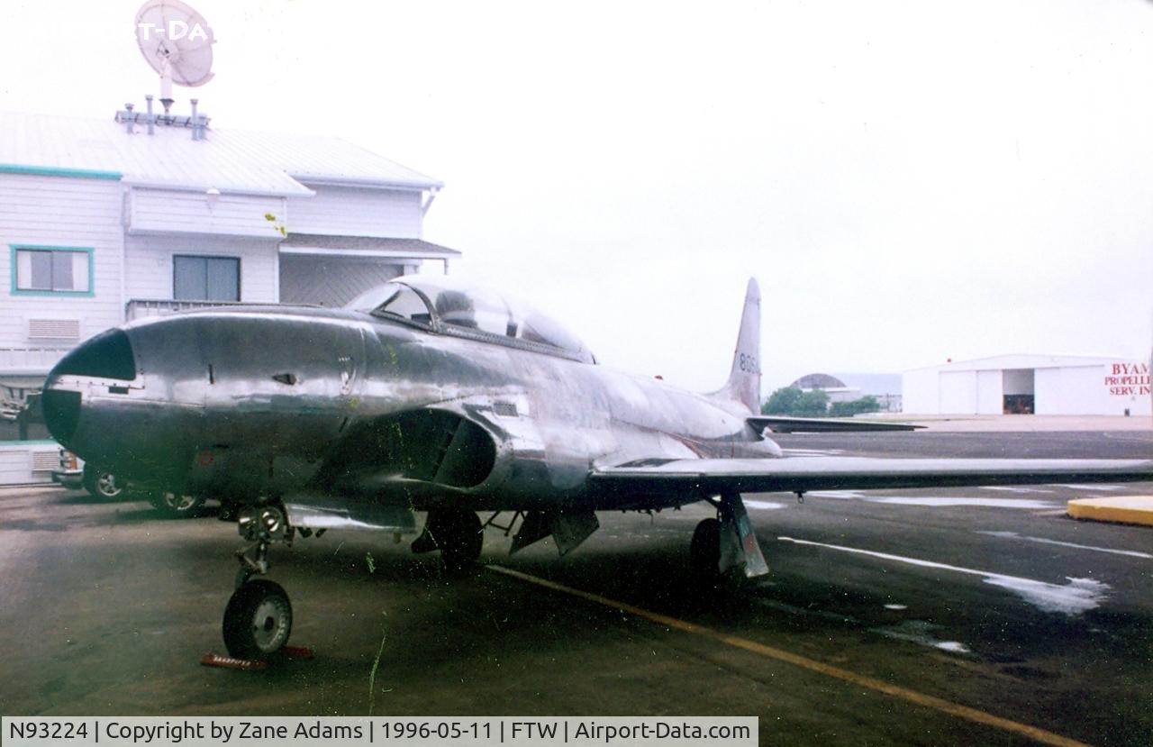 N93224, 1958 Lockheed T-33A Shooting Star C/N 58-0546, At Meacham Field