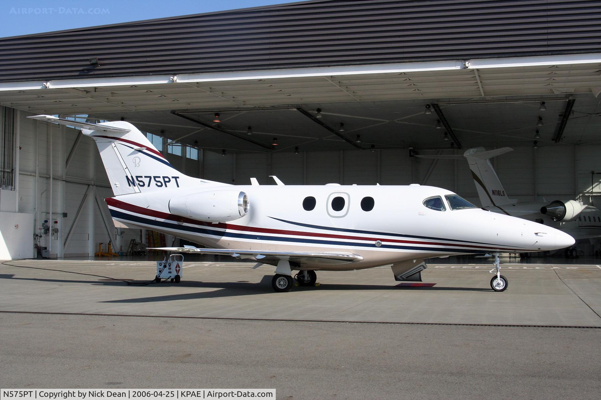 N575PT, 2005 Raytheon Premier 1 C/N RB-133, KPAE