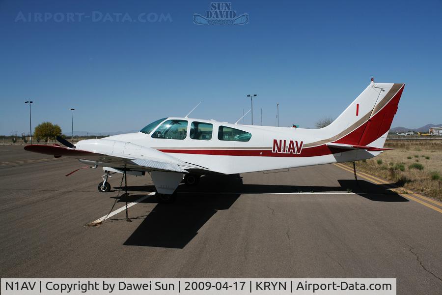 N1AV, 1962 Beech 95-A55 Baron C/N TC-366, N1AV
