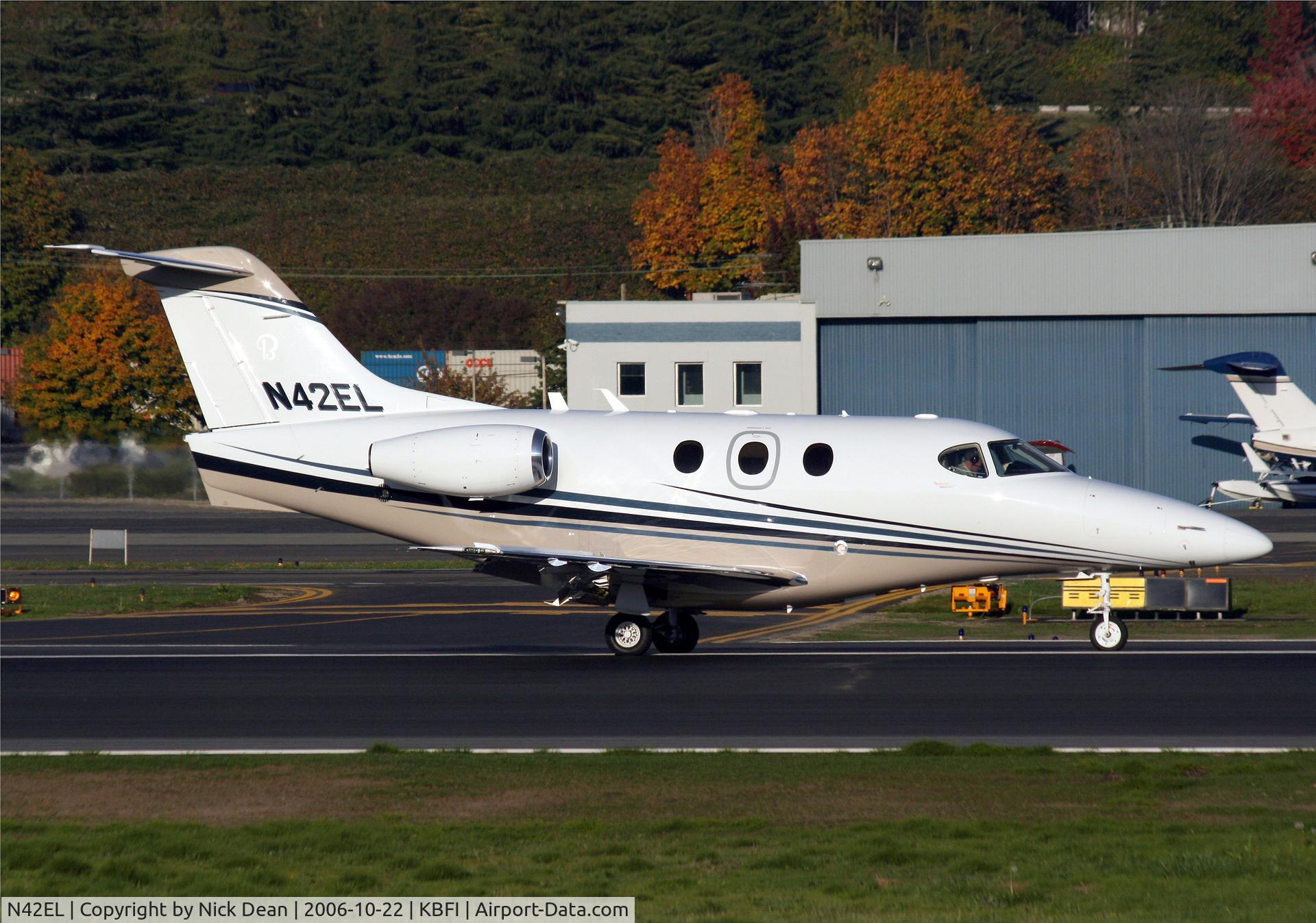 N42EL, Raytheon Aircraft Company 390 C/N RB-145, KBFI