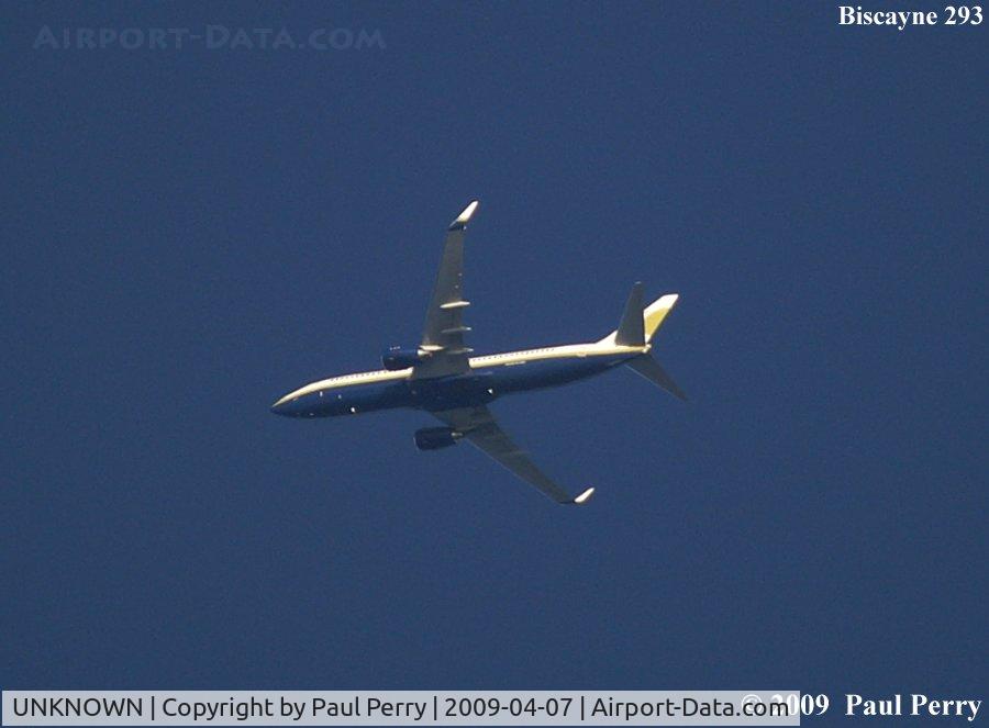 UNKNOWN, Contrails Various C/N Unknown, Headed to Chamber's Field