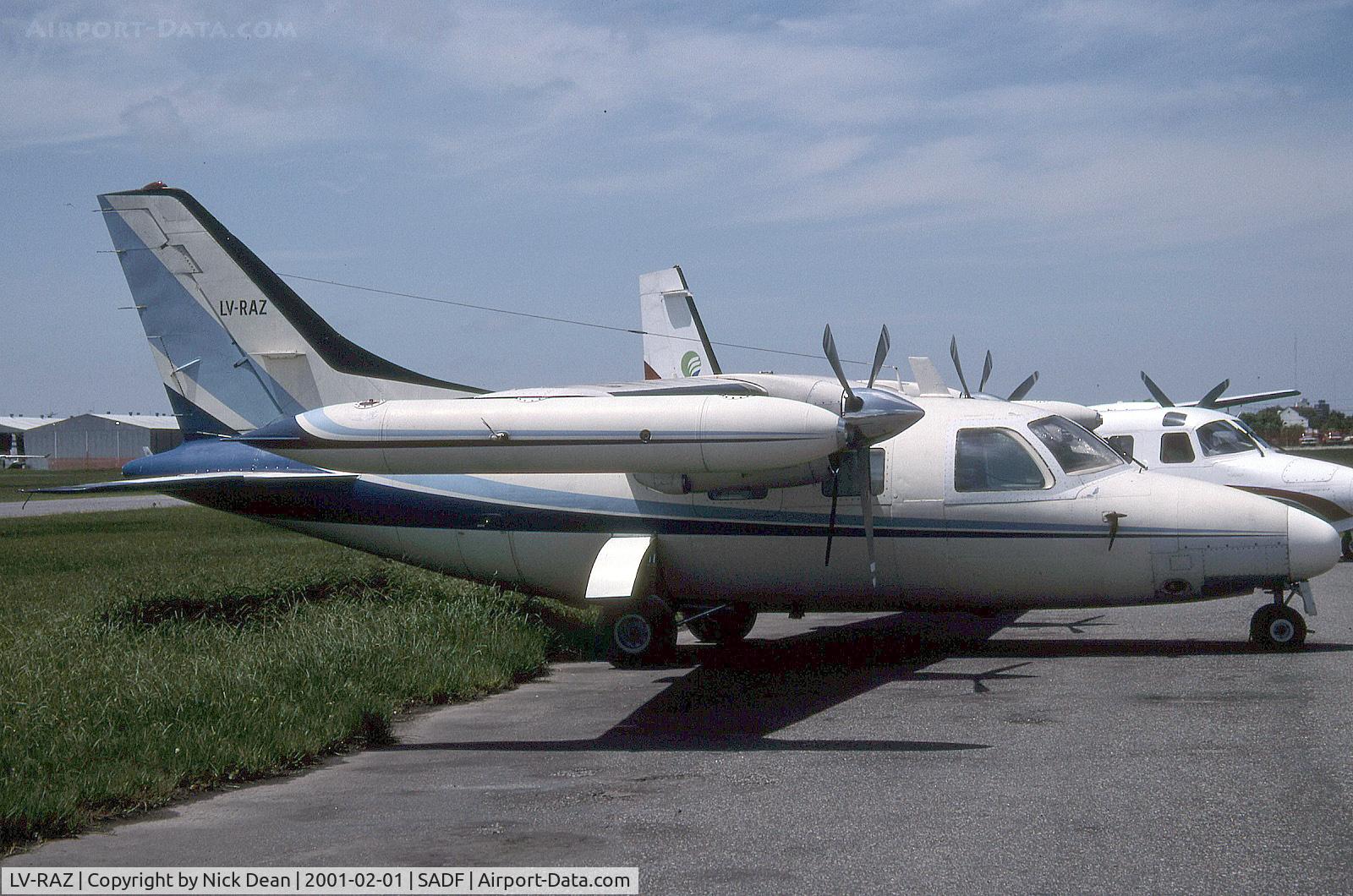LV-RAZ, 1969 Mitsubishi MU-2B-20 C/N 157, SADF