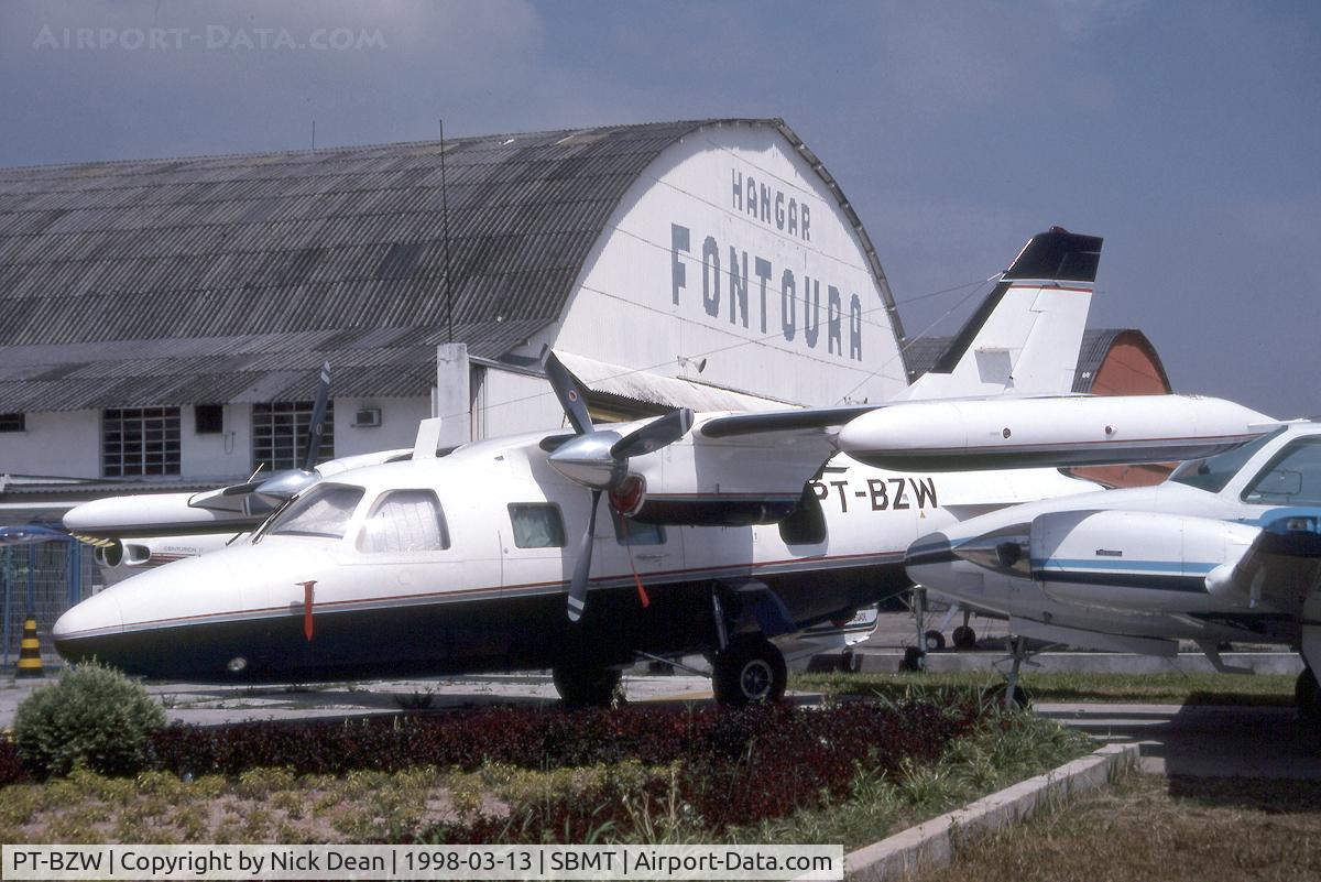 PT-BZW, Mitsubishi MU-2B-20 C/N 175, SBMT