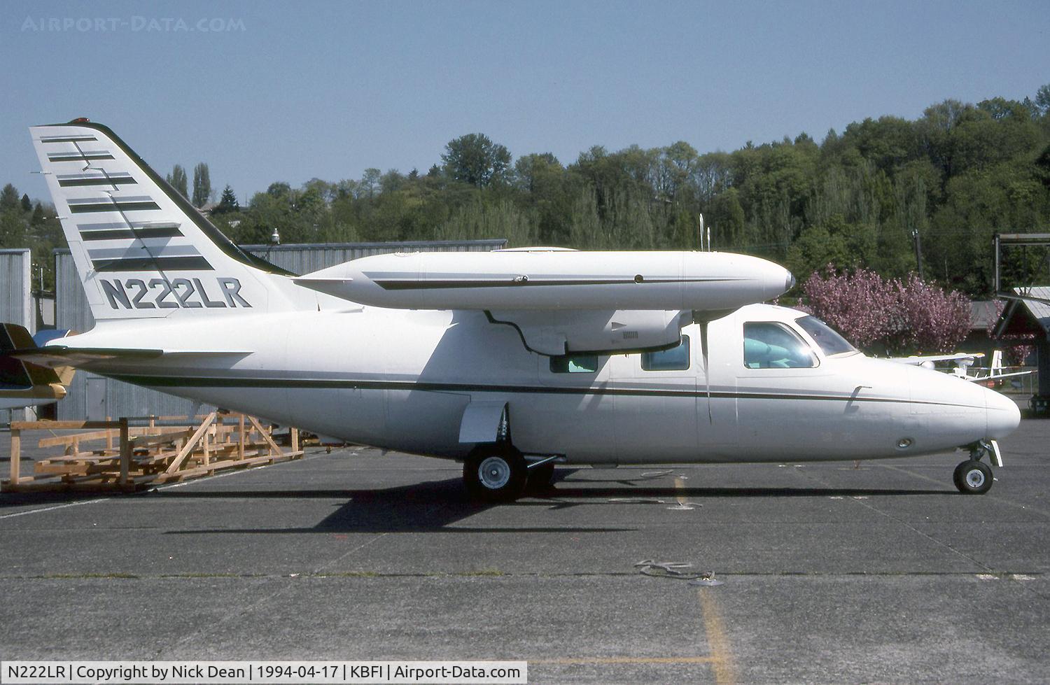 N222LR, 1972 Mitsubishi MU-2B-25 C/N 239, KBFI
