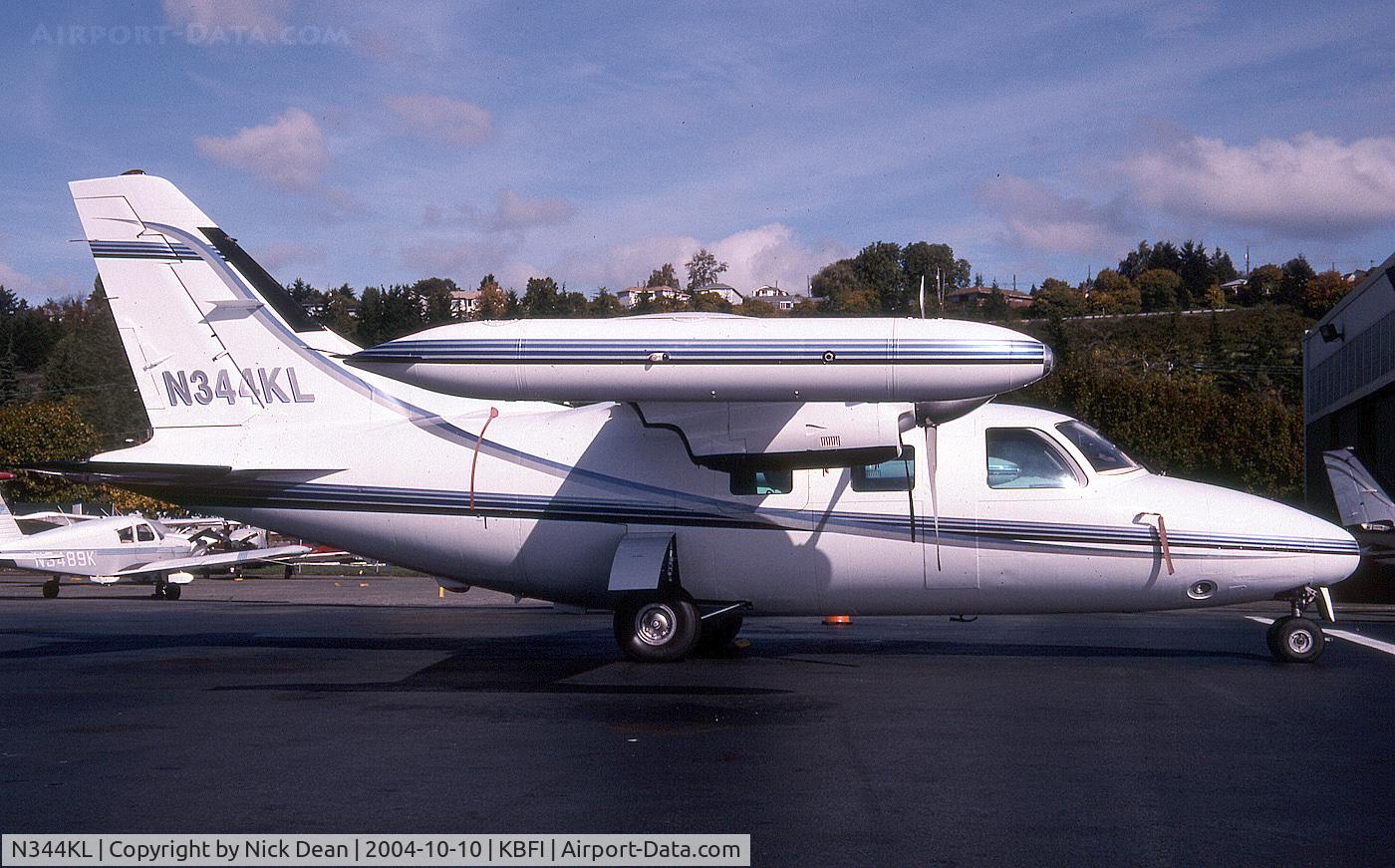 N344KL, 1973 Mitsubishi MU-2B-25 C/N 257, KBFI