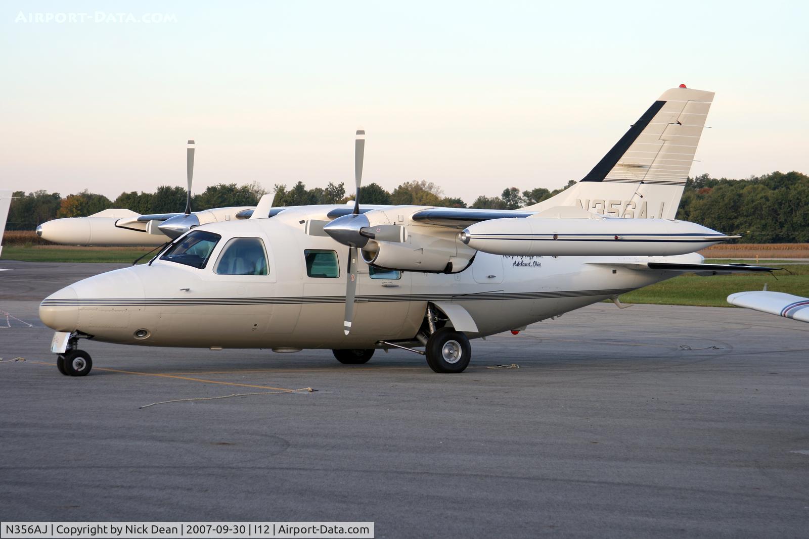 N356AJ, 1978 Mitsubishi MU-2B-26A C/N 381SA, I12