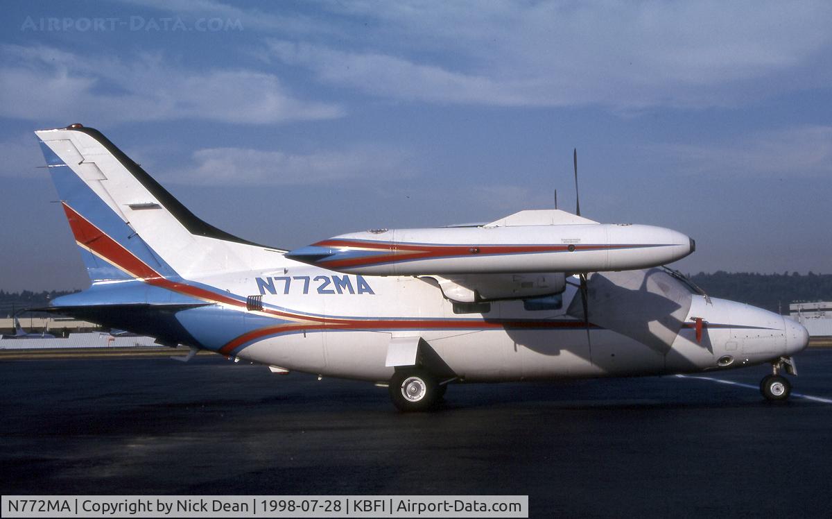 N772MA, 1978 Mitsubishi MU-2B-26A C/N 382SA, KBFI