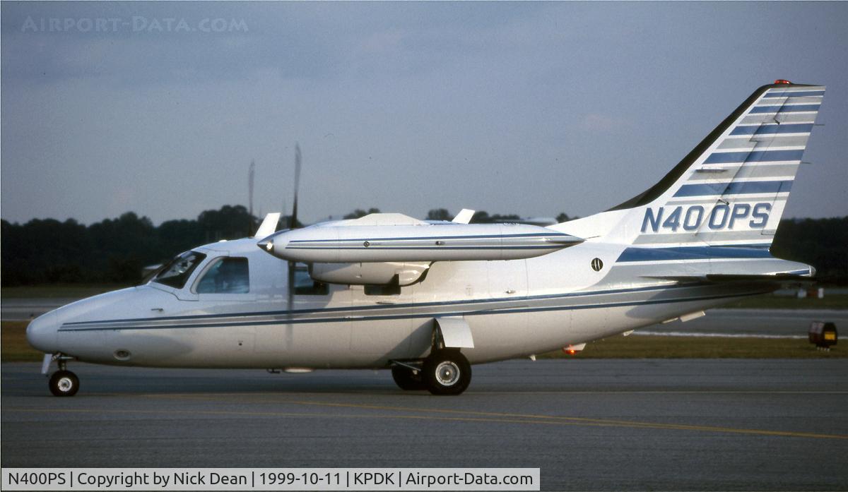 N400PS, 1979 Mitsubishi MU-2B-40 Solitaire C/N 411 S.A., KPDK