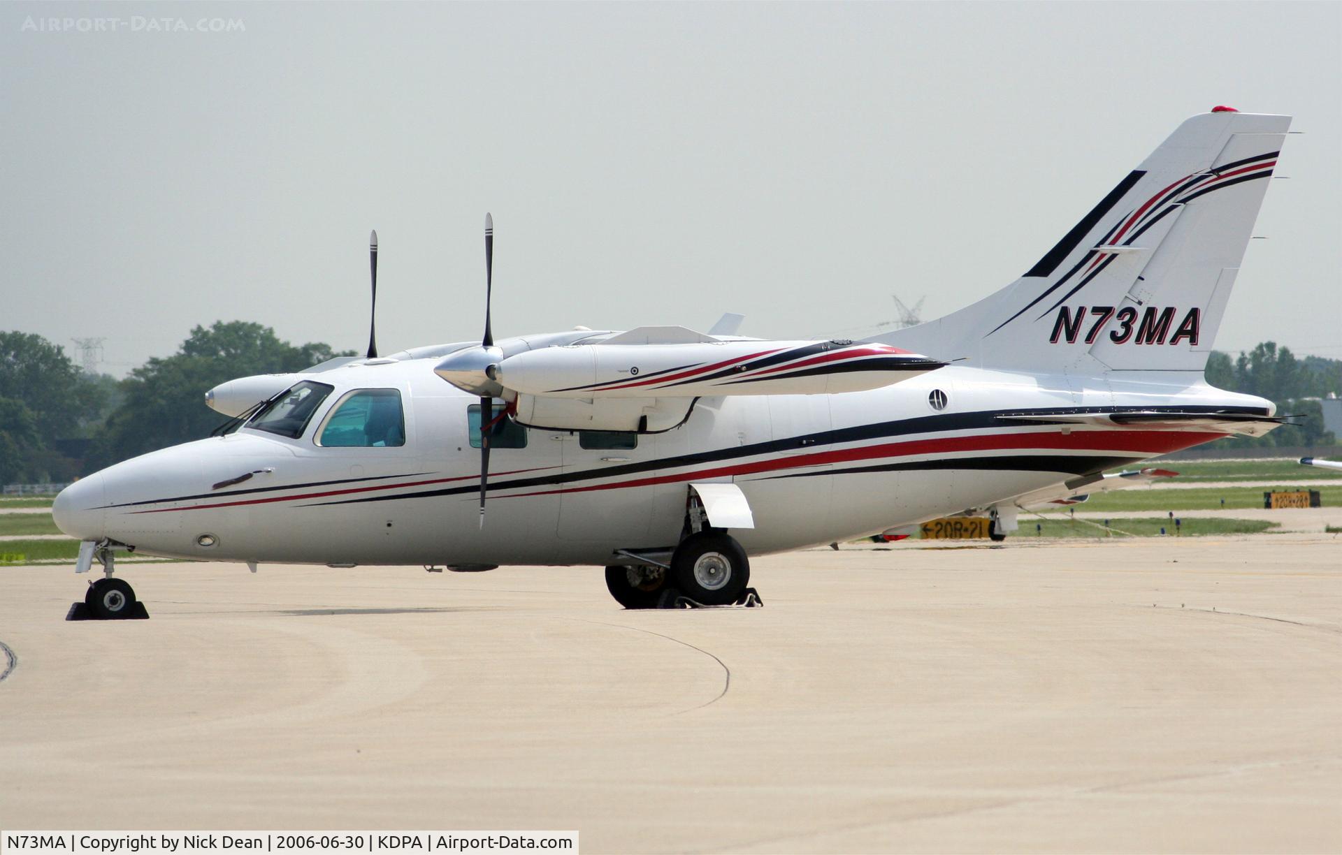 N73MA, Mitsubishi MU-2B-40 Solitaire C/N 414 SA, KDPA