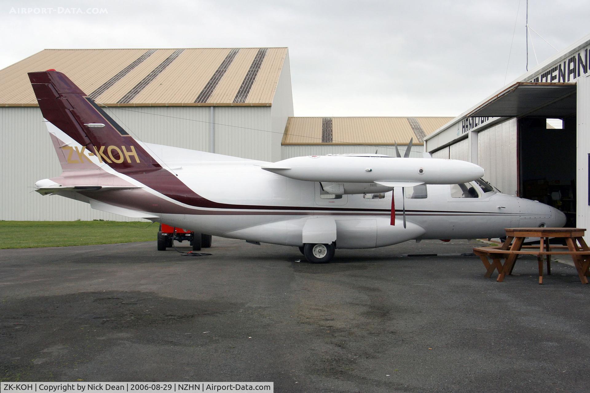 ZK-KOH, Mitsubishi MU-2B-30 C/N 521, NZHN