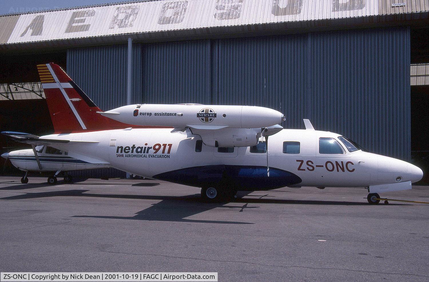 ZS-ONC, Mitsubishi MU-2B-36A C/N 727SA, FAGC