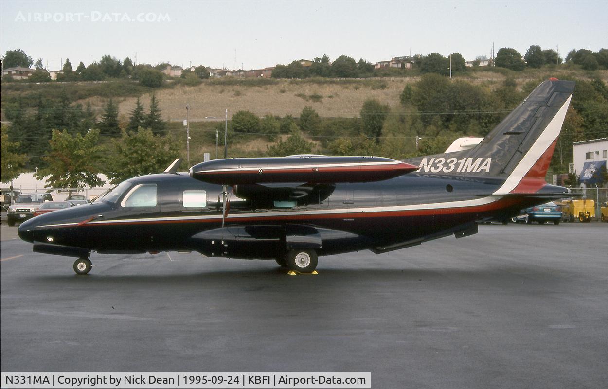 N331MA, 1979 Mitsubishi MU-2B-60 Marquise C/N 768 S.A., KBFI