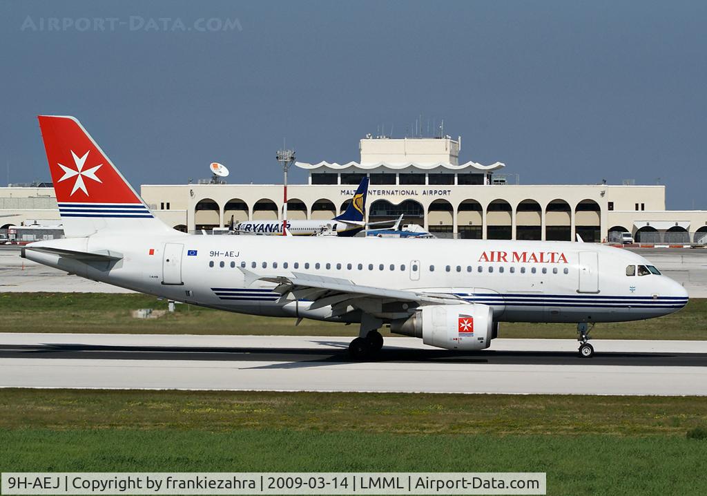9H-AEJ, 2004 Airbus A319-112 C/N 2186, Air Malta