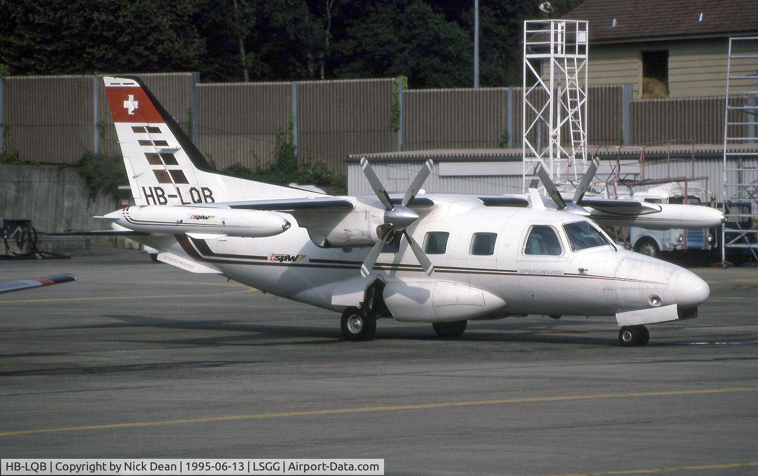 HB-LQB, 1981 Mitsubishi MU-2B-60F Marquise C/N 1512SA, LSGG