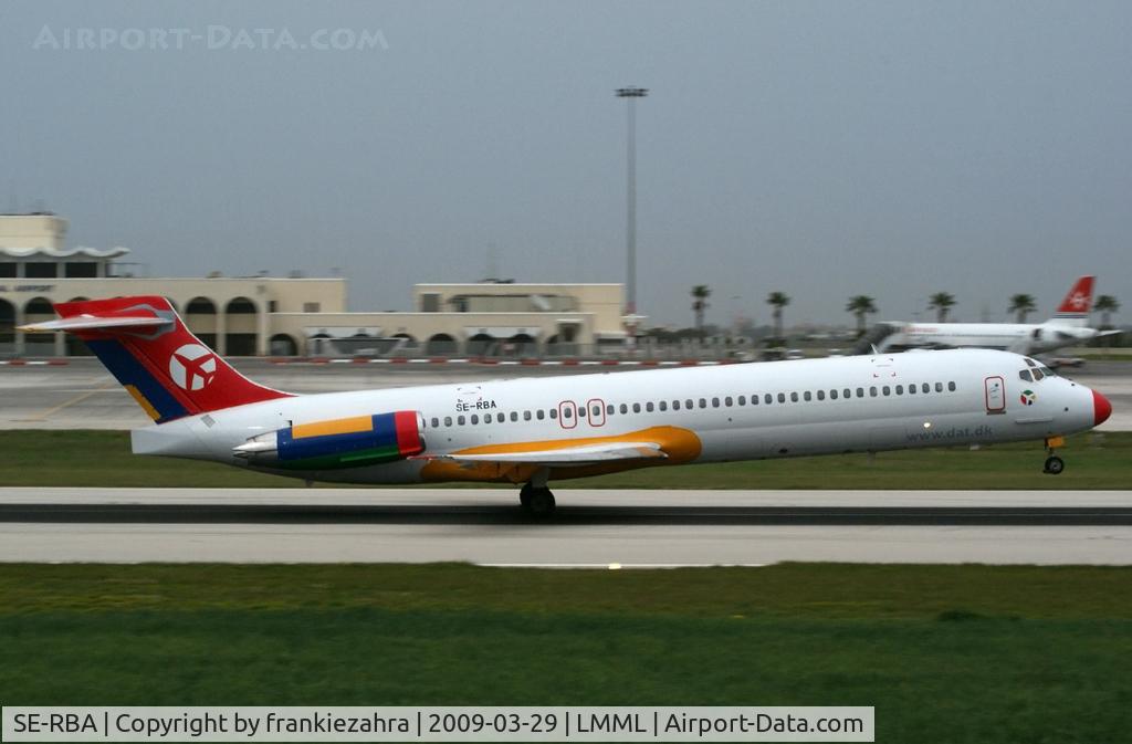 SE-RBA, 1987 McDonnell Douglas MD-87 (DC-9-87) C/N 49403, Danish Air Transport