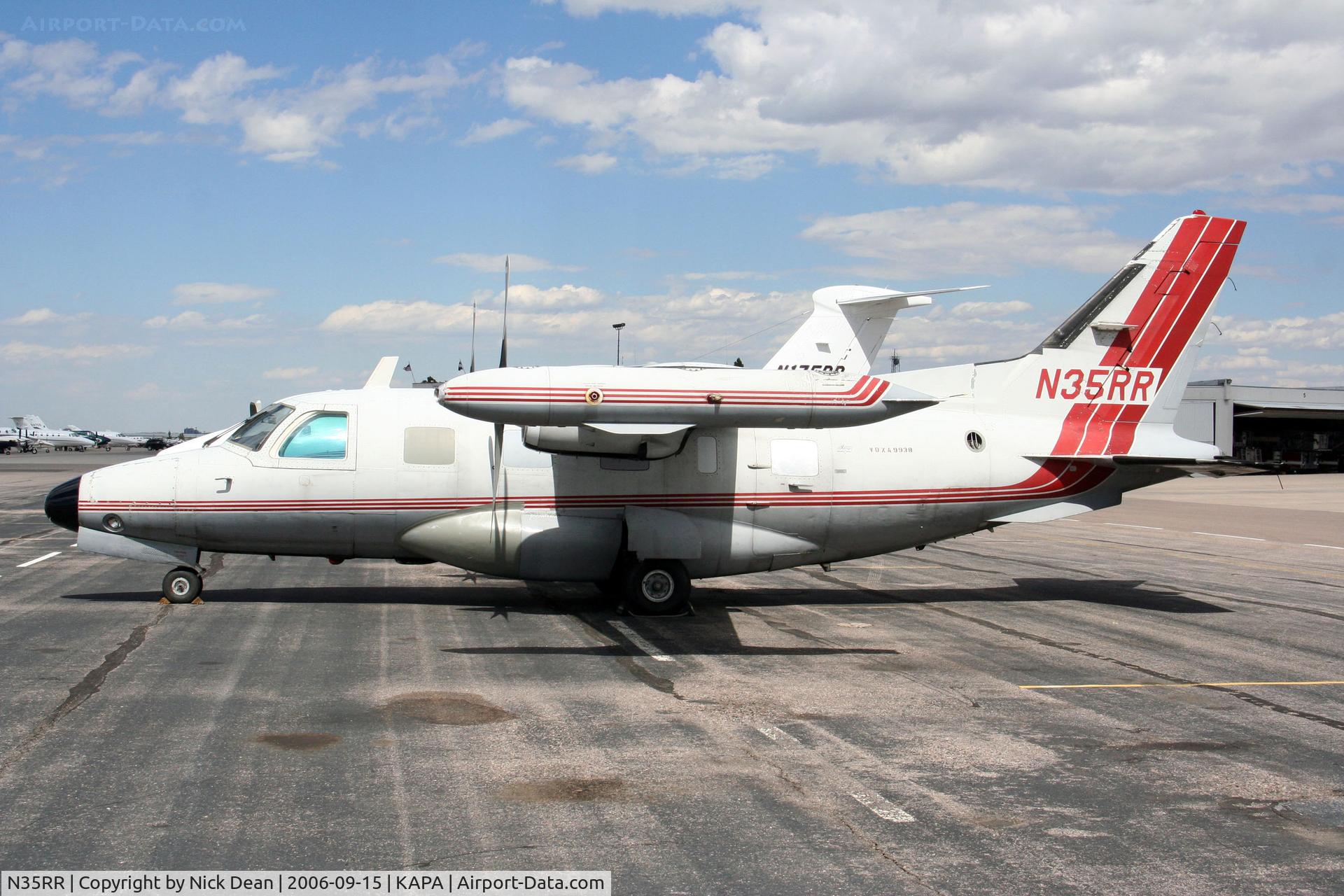 N35RR, 1981 Mitsubishi MU-2B-60 Marquise C/N 1525 S.A., KAPA