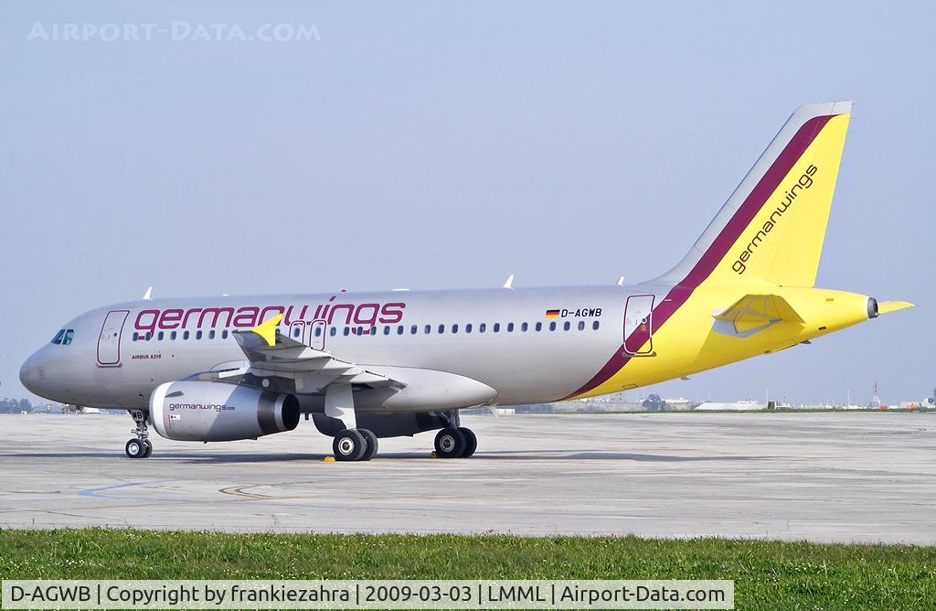 D-AGWB, 2006 Airbus A319-111 C/N 2833, Germanwings