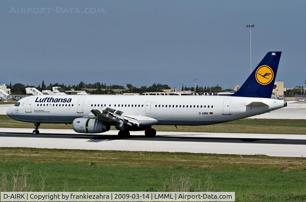 D-AIRK, 1994 Airbus A321-131 C/N 0502, Lufthansa