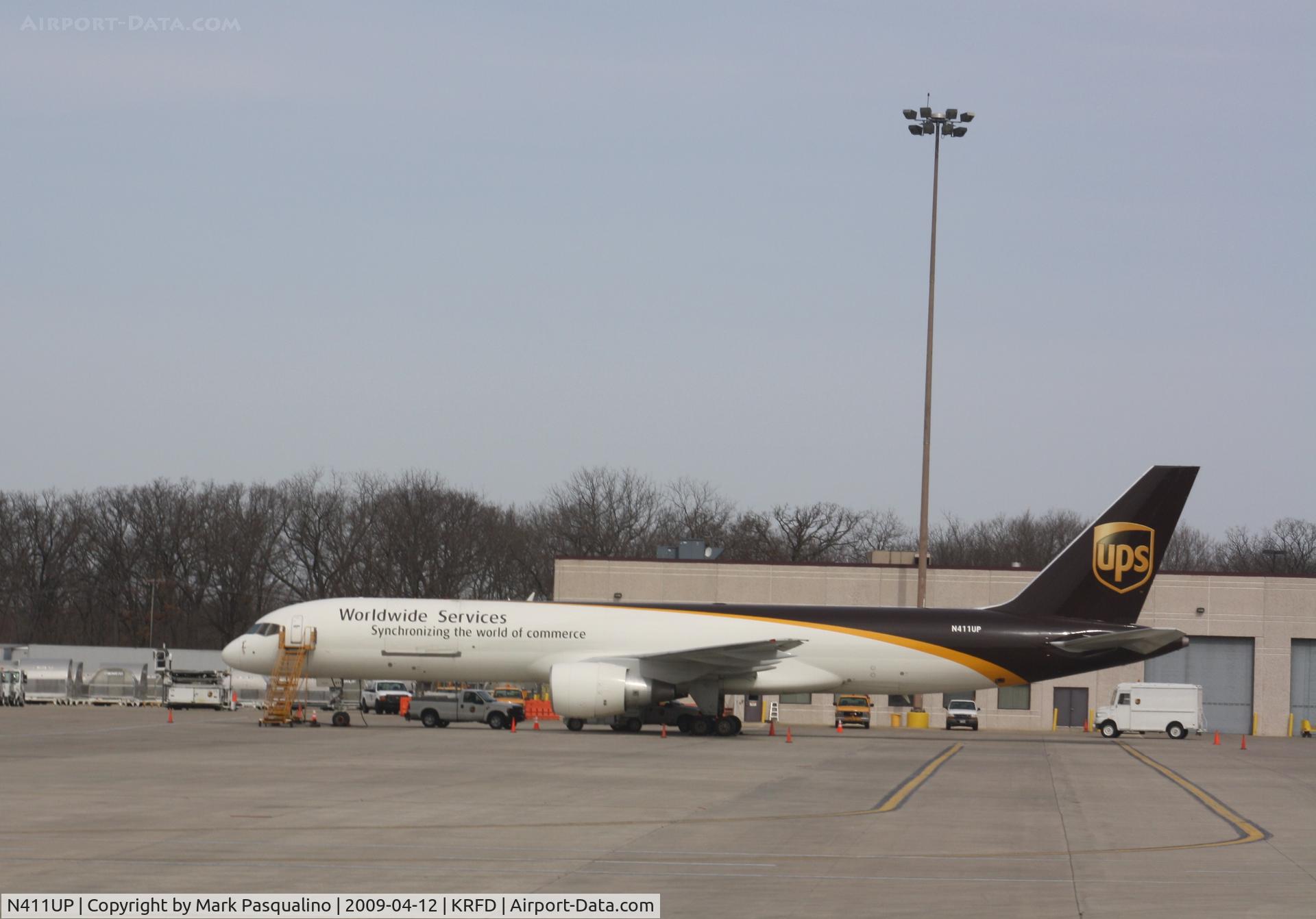 N411UP, 1988 Boeing 757-24APF C/N 23851, Boeing 757-200