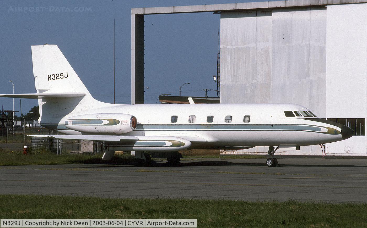 N329J, 1957 Lockheed L-1329 Jetstar C/N 1001, CYVR