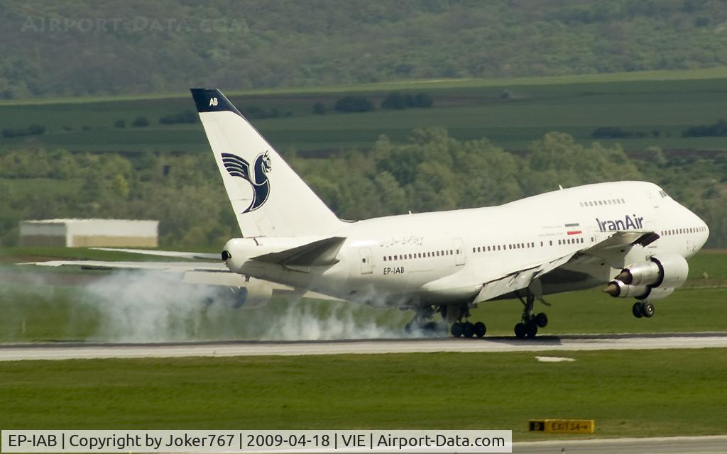 EP-IAB, 1976 Boeing 747SP-86 C/N 20999, Iran Air Boeing 747SP-86