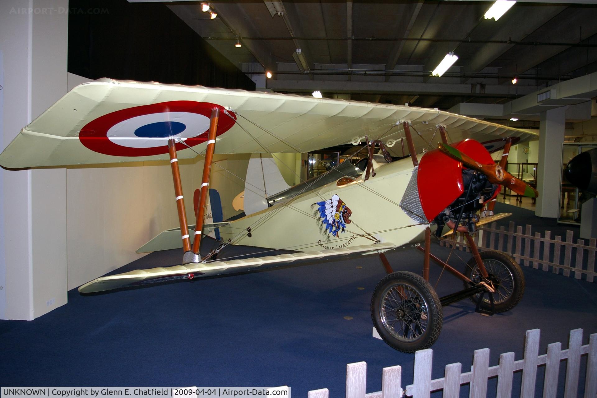 UNKNOWN, , Nieuport Bebe replica at the Science Museum of Oklahoma