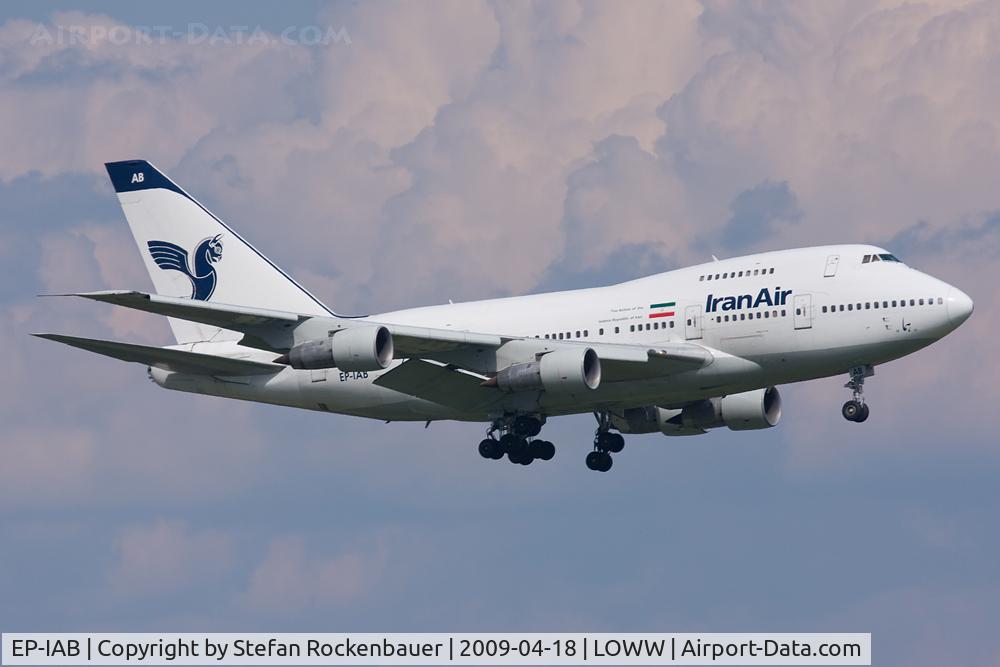 EP-IAB, 1976 Boeing 747SP-86 C/N 20999, 747SP