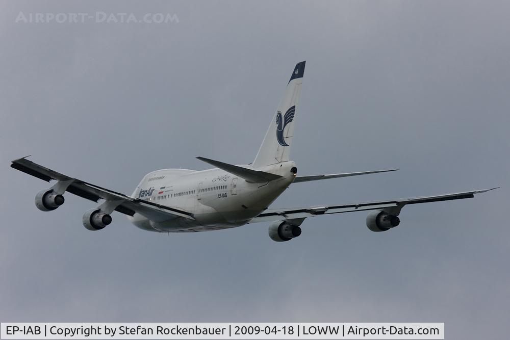 EP-IAB, 1976 Boeing 747SP-86 C/N 20999, 747SP