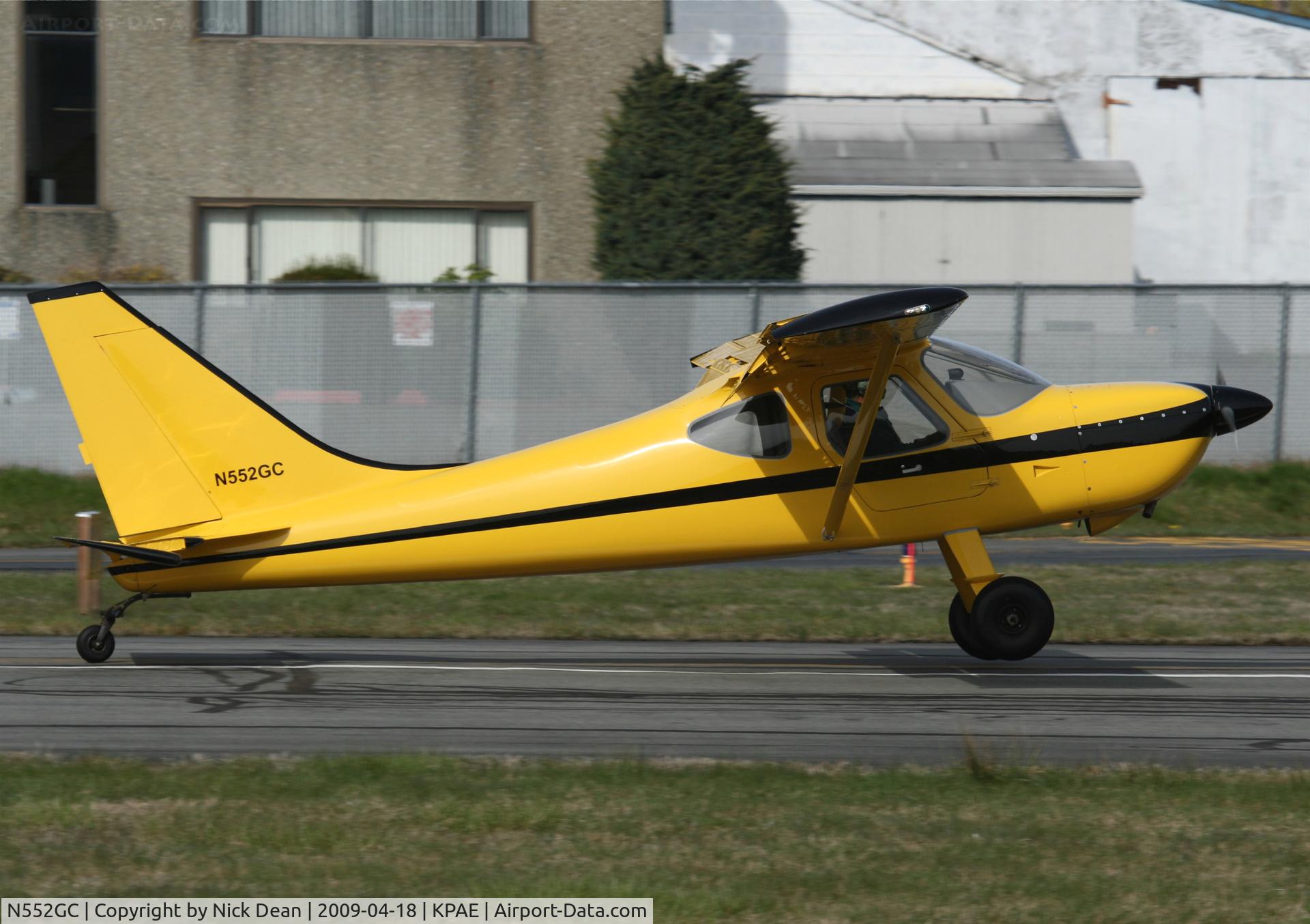 N552GC, 2008 Glasair GS-2 Sportsman C/N 7266, KPAE