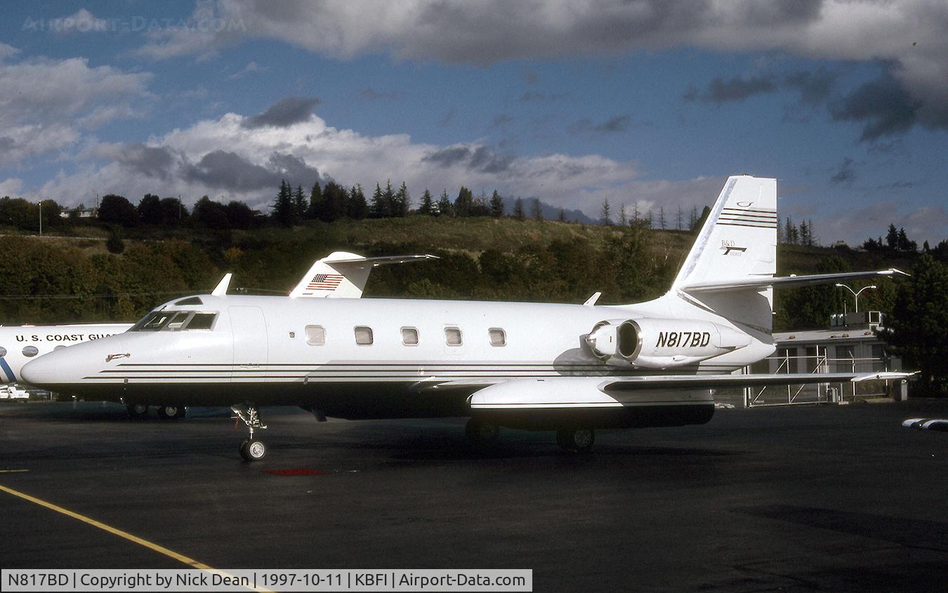 N817BD, 1966 Lockheed L-1329 JetStar 731 C/N 5083, KBFI