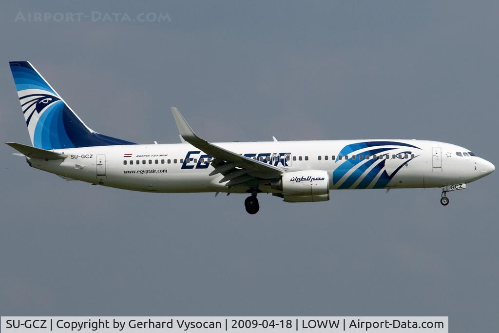 SU-GCZ, 2009 Boeing 737-866 C/N 35568, new plane