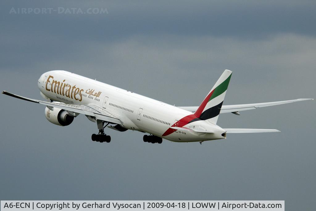 A6-ECN, 2009 Boeing 777-36N/ER C/N 37705, daily business