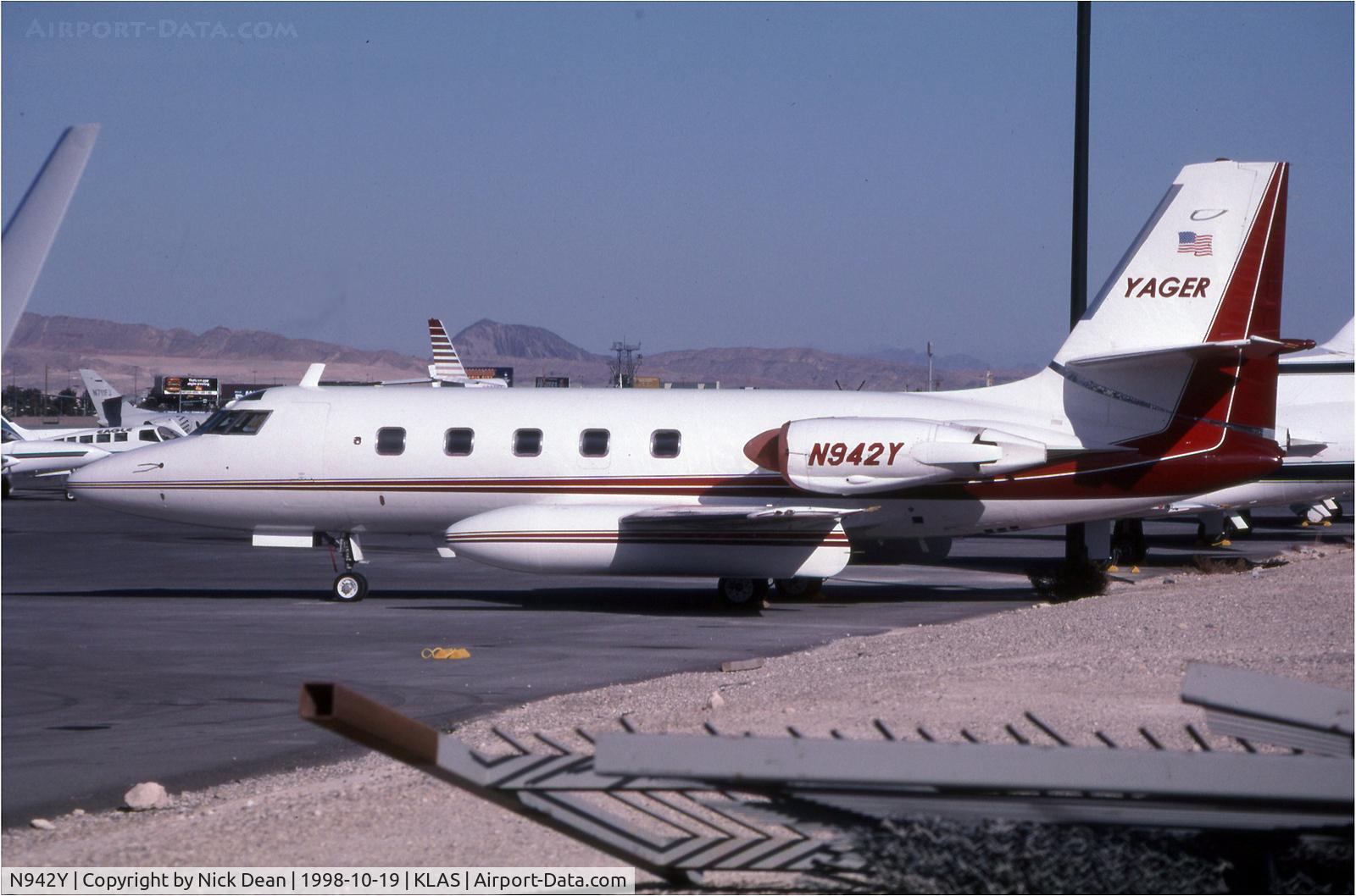 N942Y, 1966 Lockheed L-1329 Jetstar C/N 5098, KLAS
